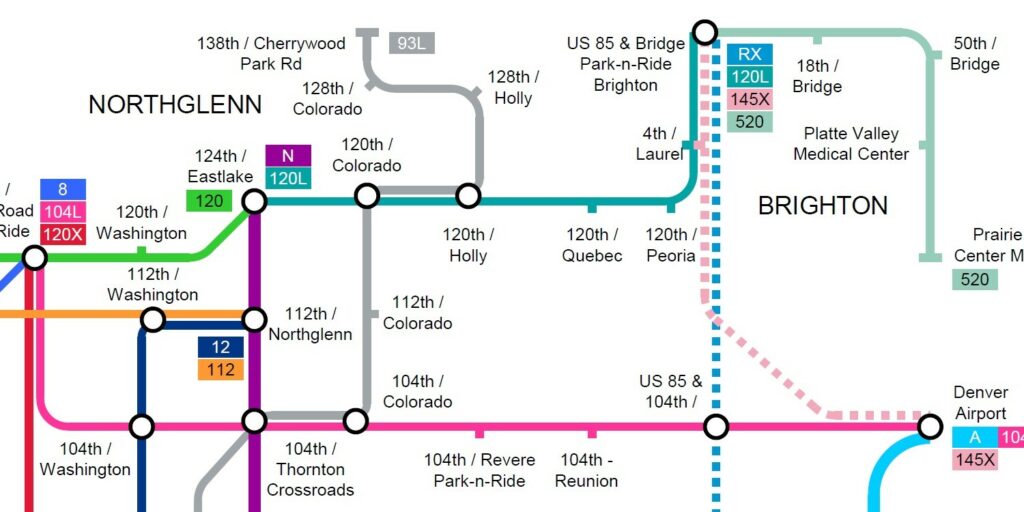 153 Route: Schedules, Stops & Maps - Arapahoe Crossing (Updated)