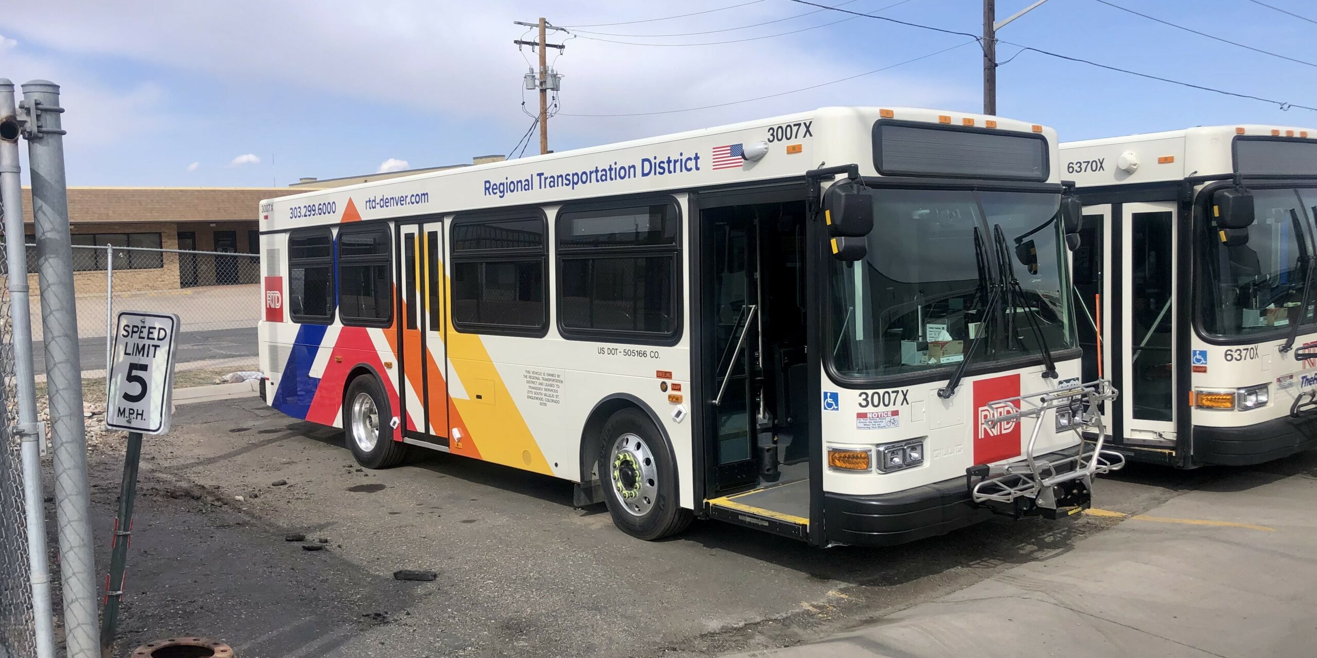 Gillig 30ft Low Floor transit bus.