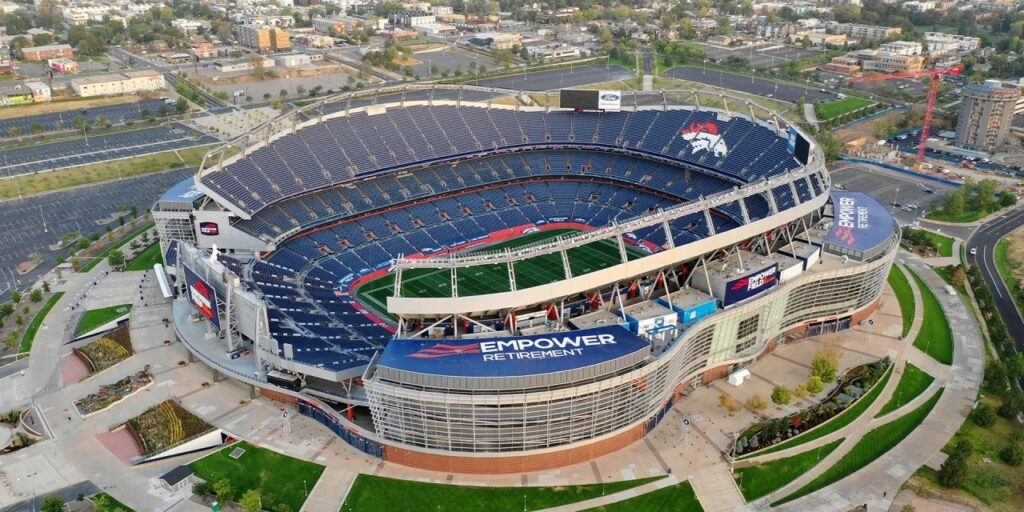 Mile High Stadium.